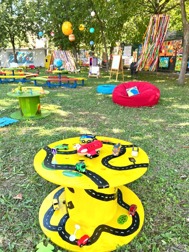 GRĂDINA DE RELAXARE, LINIȘTE ȘI ÎNVĂȚARE